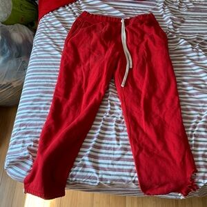 Red polo pants
